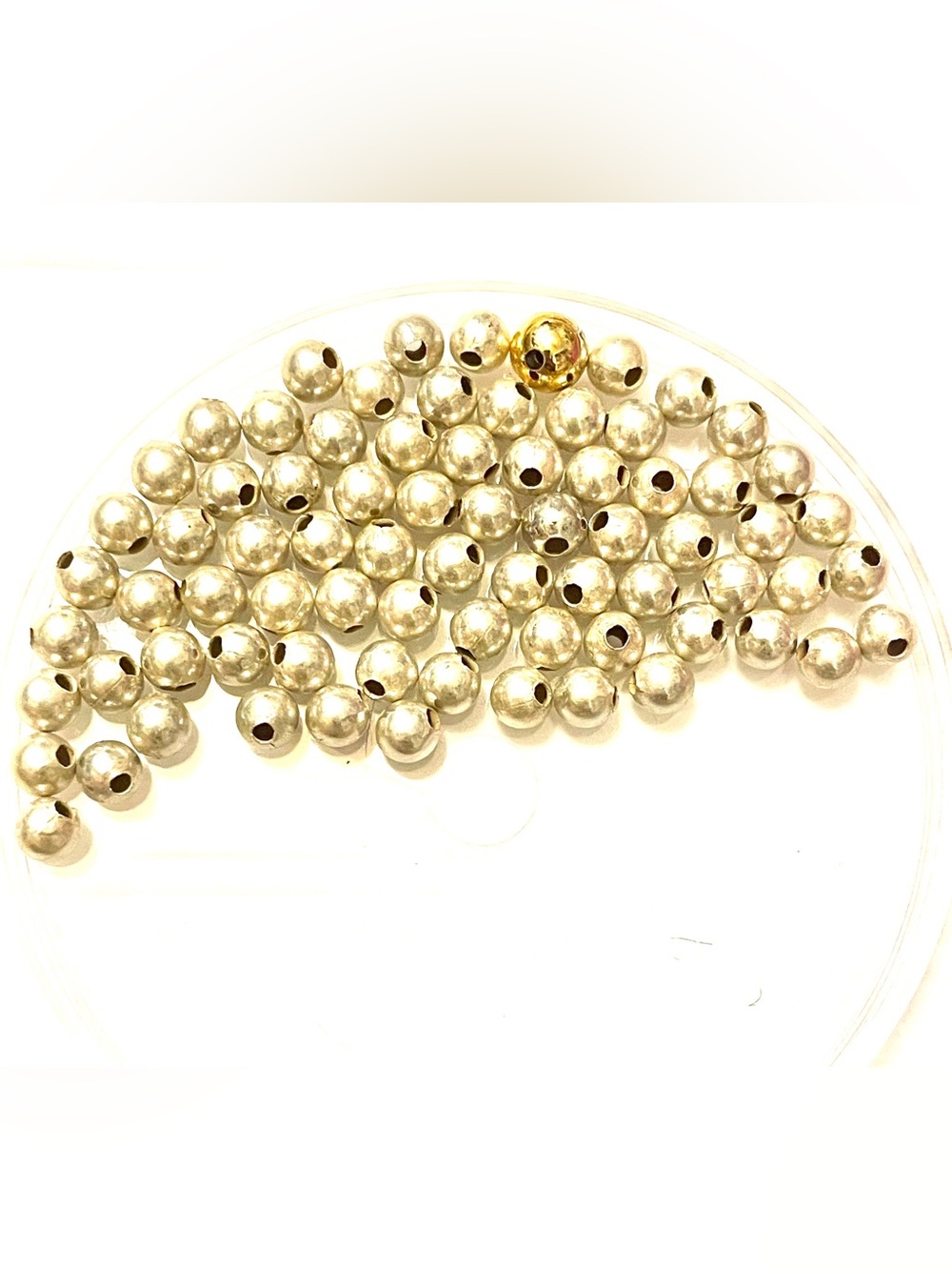 Lot of Sterling Beads
